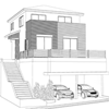 奈良県生駒市の新築一戸建て分譲住宅「フォリア生駒東2」外観