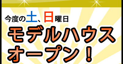 南向きの明るく開放感に溢れた空間を体感してください。2月25日(土)・26(日)　モデルハウスオープン
