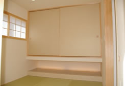 琉球畳を使用した和室