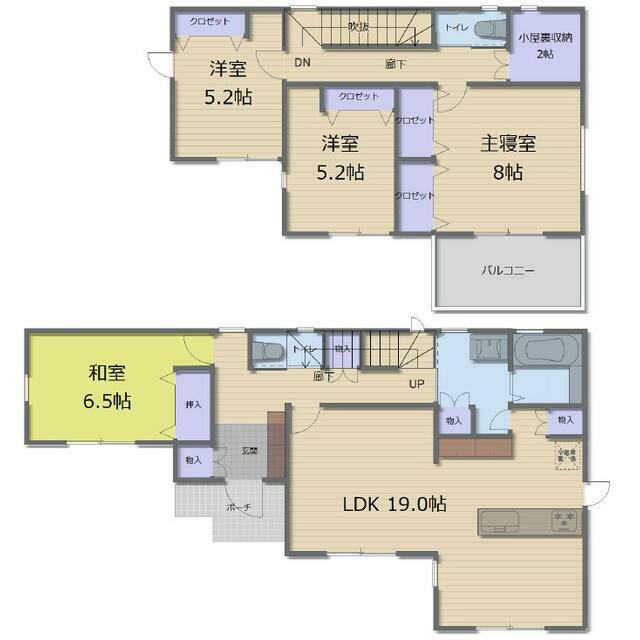 フォリア大衡海老沢　16号地間取り