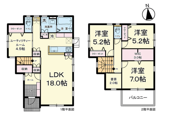 シアンズコート岡田　1号地　間取り