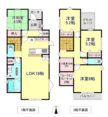 シアンズコート桜が丘V　3号棟　間取り