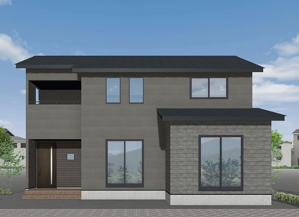 フォリア多賀城八幡セカンドステージ　15号地外観イメージ