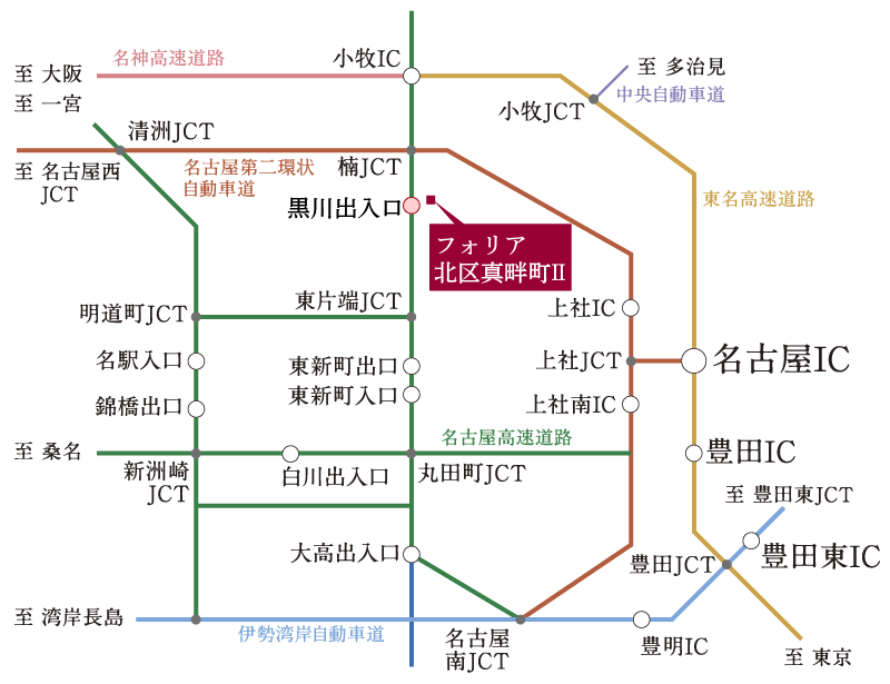 高速道路マップ