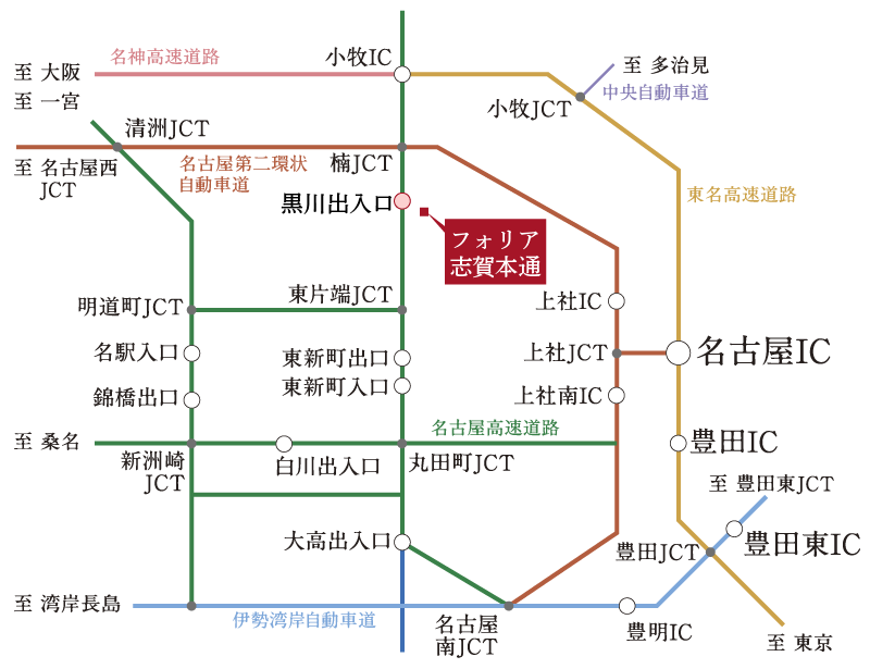 高速道路マップ